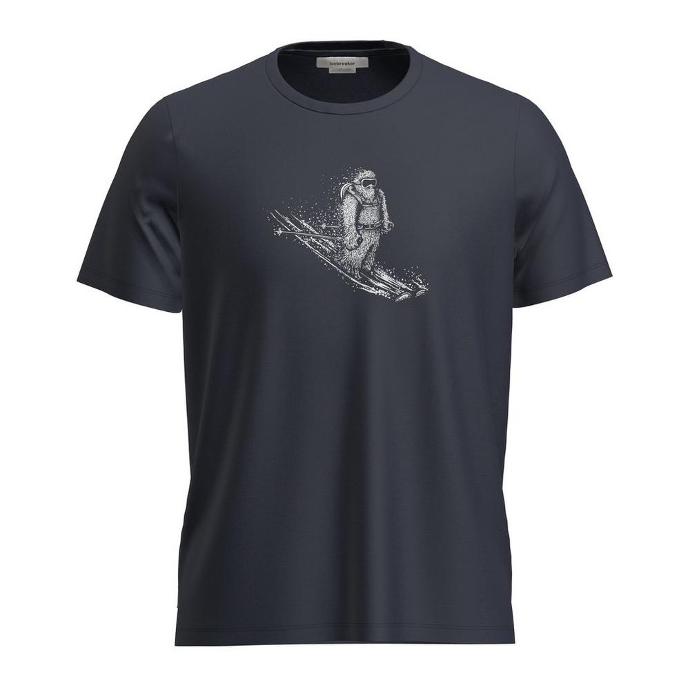 Icebreaker Men's Tech Lite II Short Sleeve Tee Yeti - Navy