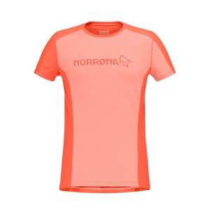 Women's Falketind Equaliser Merino T-Shirt - Orange