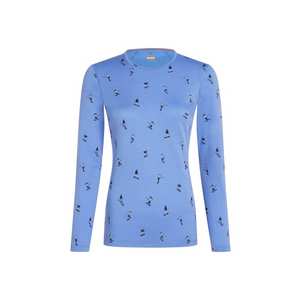 Women's 200 Oasis Long-Sleeve Crewe Top - Snow Day / Blue