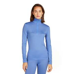 Women's 200 Oasis Long-Sleeve Half Zip - Blue