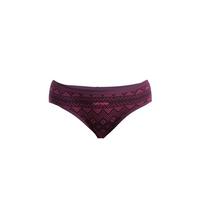  Women's Siren Hip Bikini Briefs - First Snow/Purple