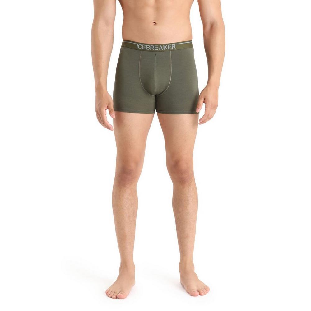 Icebreaker Men's Anatomica Boxers - Green