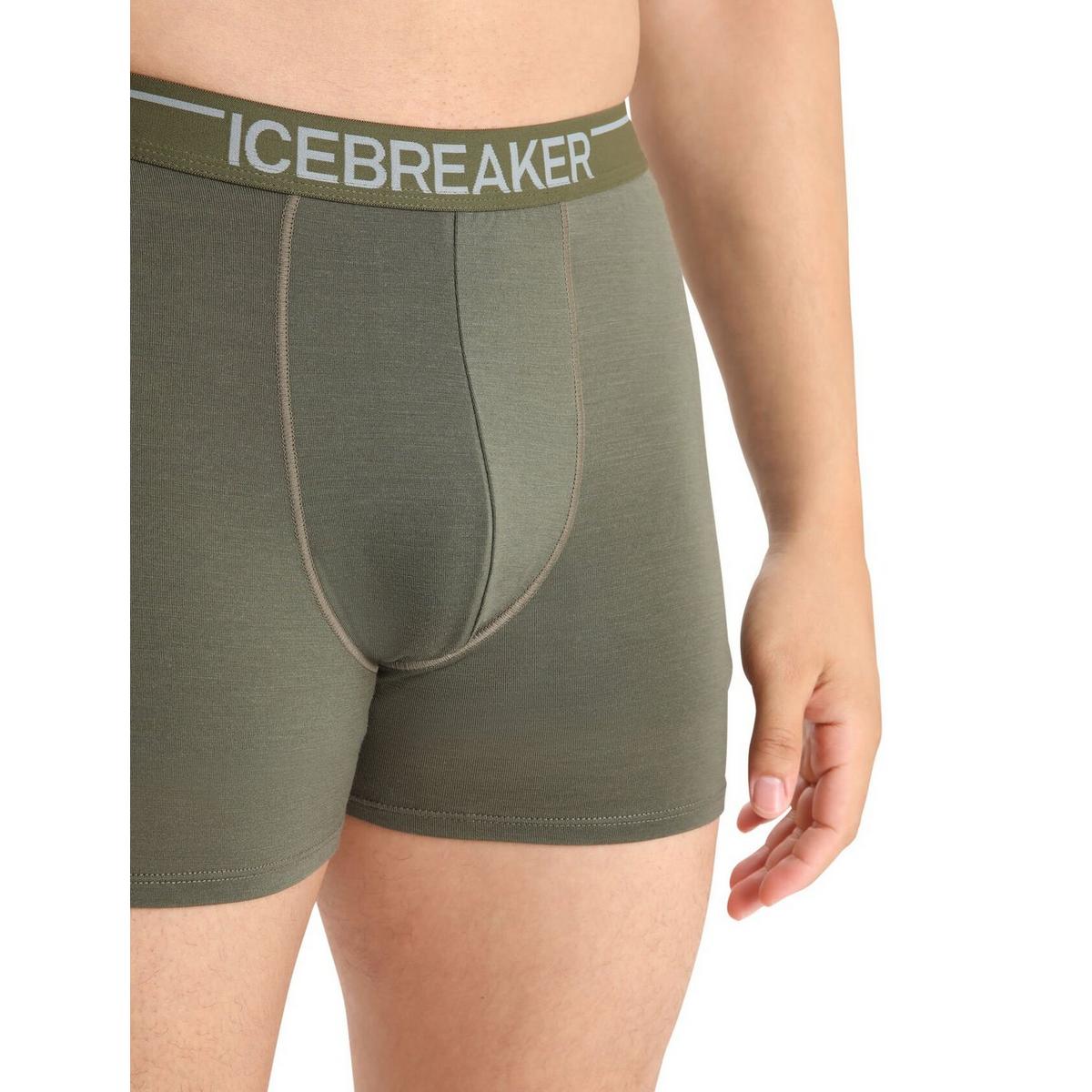 Icebreaker Men's Anatomica Boxers - Green