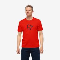  Men's /29 Cotton Viking T-Shirt - Adrenalin Red