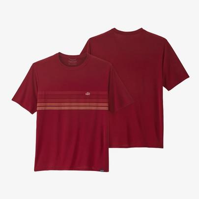 Patagonia Men's Capilene Daily Graphic Tee - Red