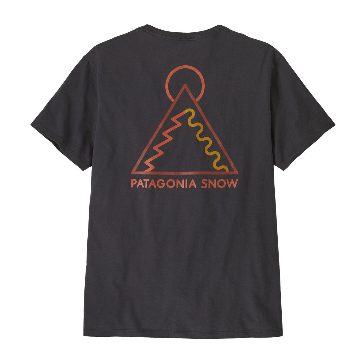 Patagonia Unisex Dawn Tracks T-Shirt - Black