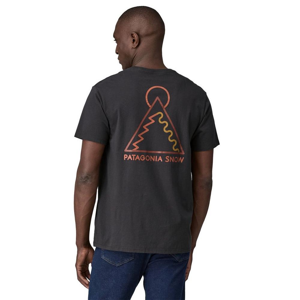 Patagonia Unisex Dawn Tracks T-Shirt - Black