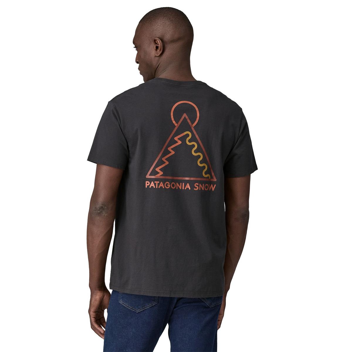 Patagonia Unisex Dawn Tracks T-Shirt - Black