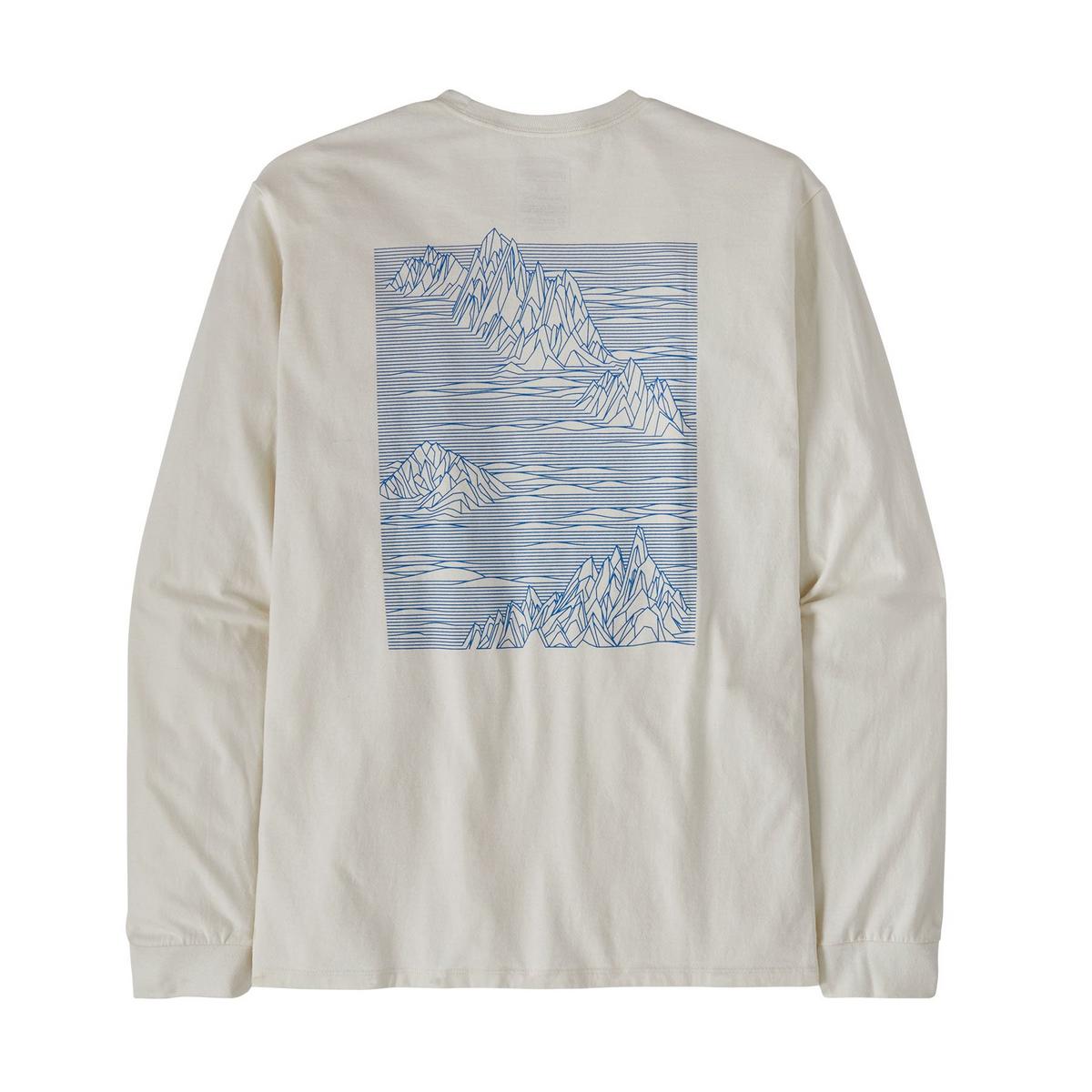 Patagonia Unisex Long-Sleeved Strataspire Responsibili-Tee® Top - White