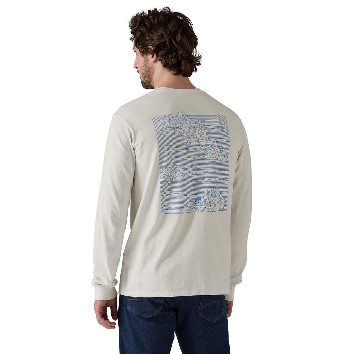 Patagonia Unisex Long-Sleeved Strataspire Responsibili-Tee® Top - White