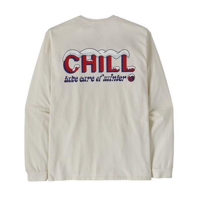 Patagonia Men's Long-Sleeve Chill Responsibili-Tee® Top - White