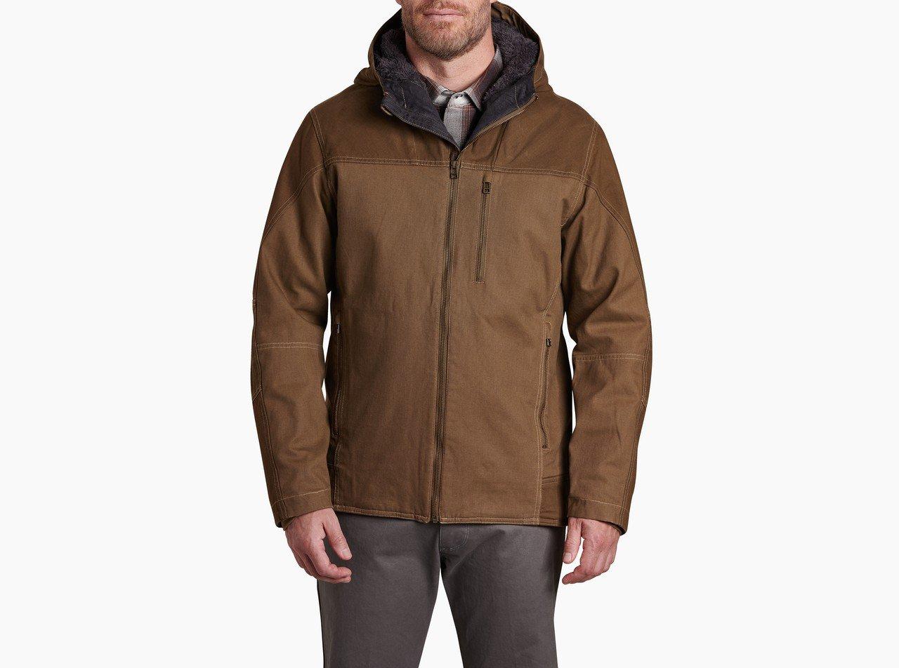 KUHL Men's Khaki Burr Jacket Lined