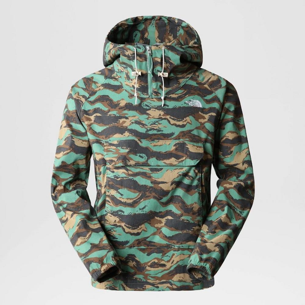 North face top camo jumper