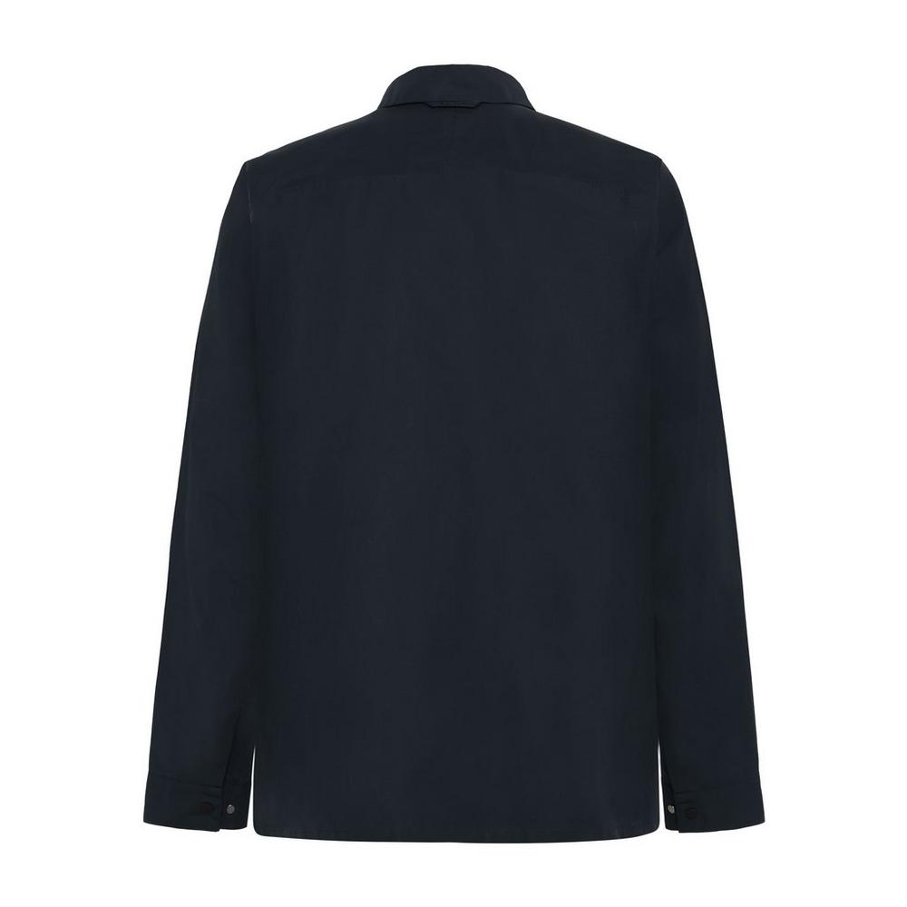 Knowledge Cotton Men's Vent Canvas 200 Classic Overshirt - Navy