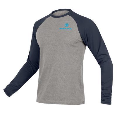 Endura Men's One Clan Raglan L/S - Blue