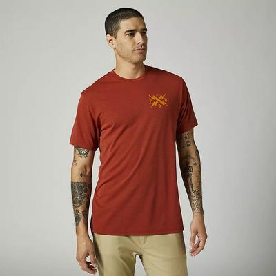 Fox Men's Calibrated Tech Tee - Red Clay