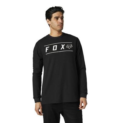 Fox Men's Pinnacle L/S Thermal Jersey - Black / White