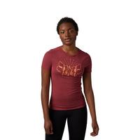  Women's The Format S/S Tech Tee - Scarlet