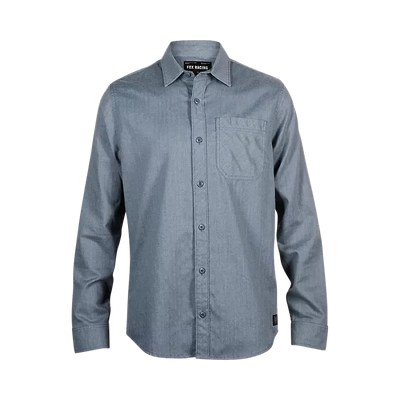 Fox Men's Level Up Woven Long Sleeve Flannel Shirt - Blue