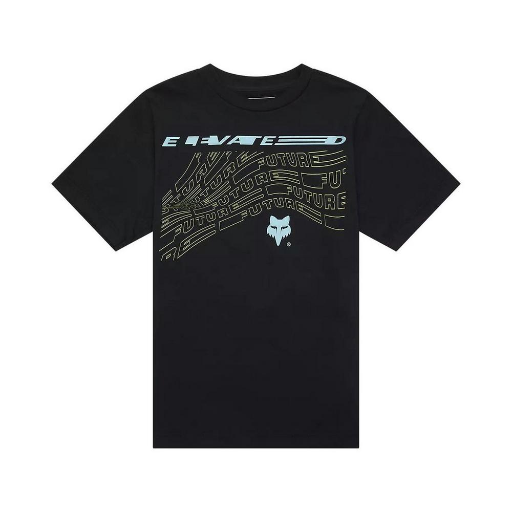 Fox Kids' Elevated Short-Sleeve T-Shirt - Black