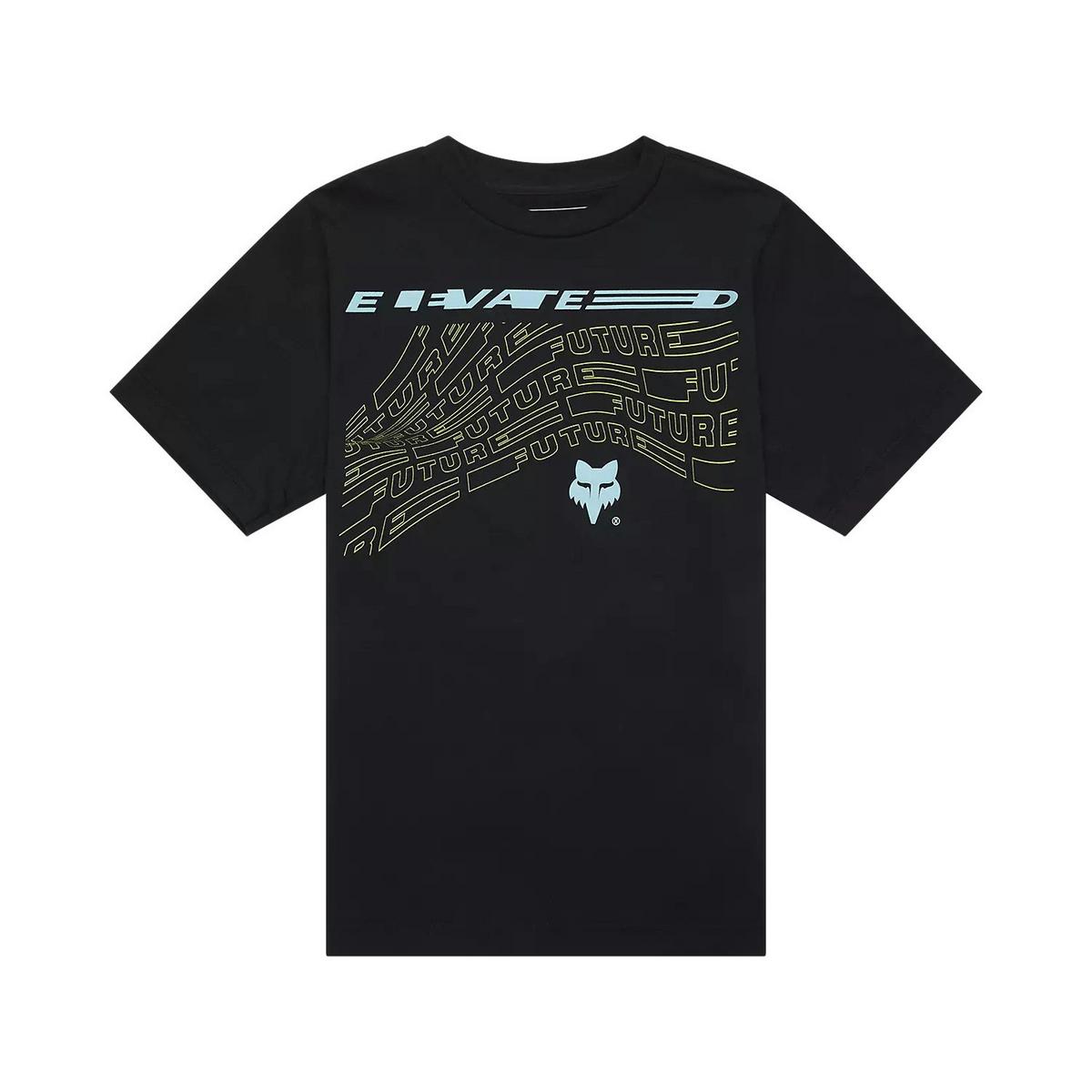 Fox Kids' Elevated Short-Sleeve T-Shirt - Black