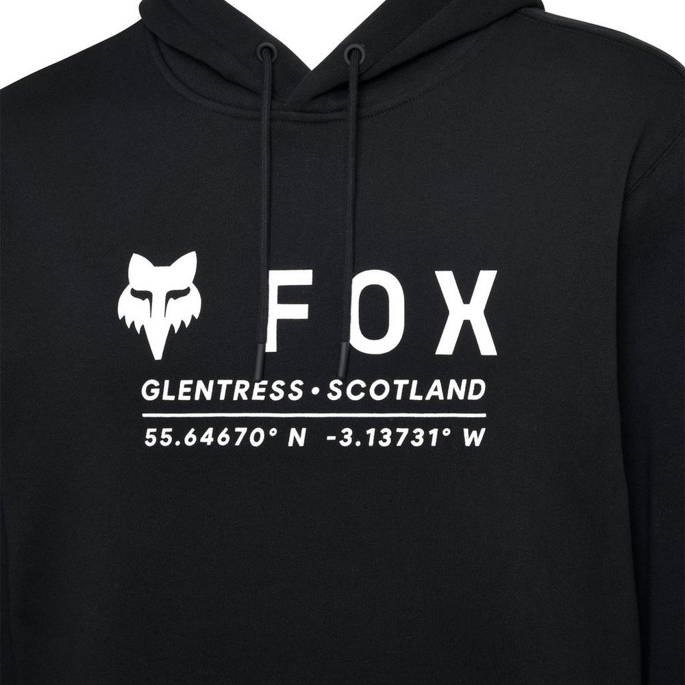 Fox Men's Absolute Pullover Hoodie - Glentress Custom / Black
