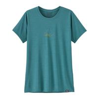  Women's Capilene Cool Daily Graphic T-Shirt - Blue / Lands
