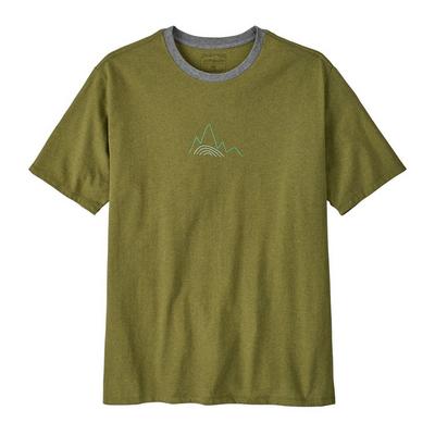 Patagonia Men's Berm Logo Responsibilitee T-Shirt - Green