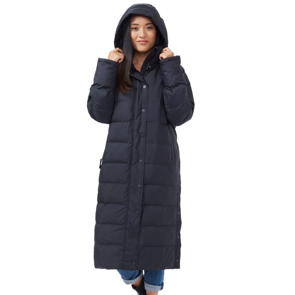 Tentree Women's Cloud Shell Long Puffer - Jet Black