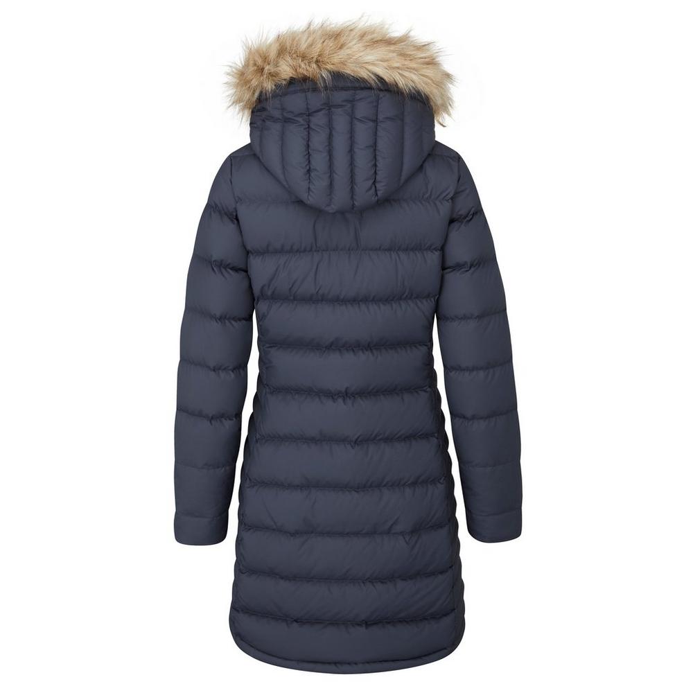 Rab Women's Deep Cover Parka - Deep Denim