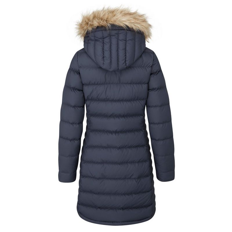 Rab Women s Deep Cover Parka Deep Denim Women s Parkas Tiso UK