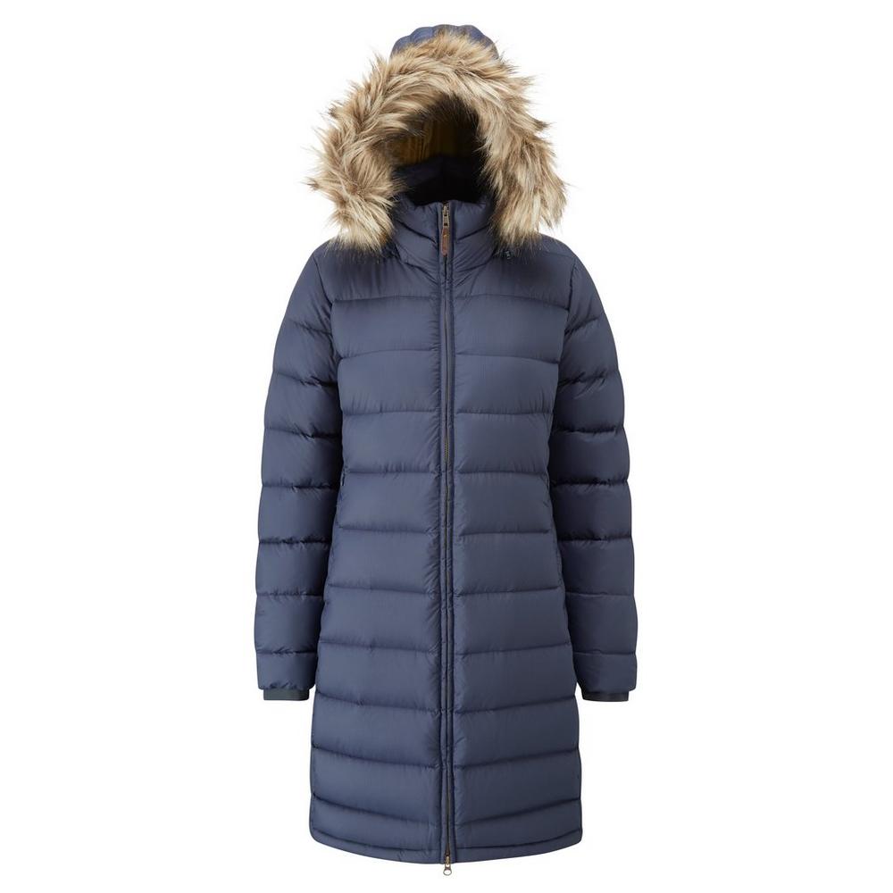 Rab Women's Deep Cover Parka - Deep Denim