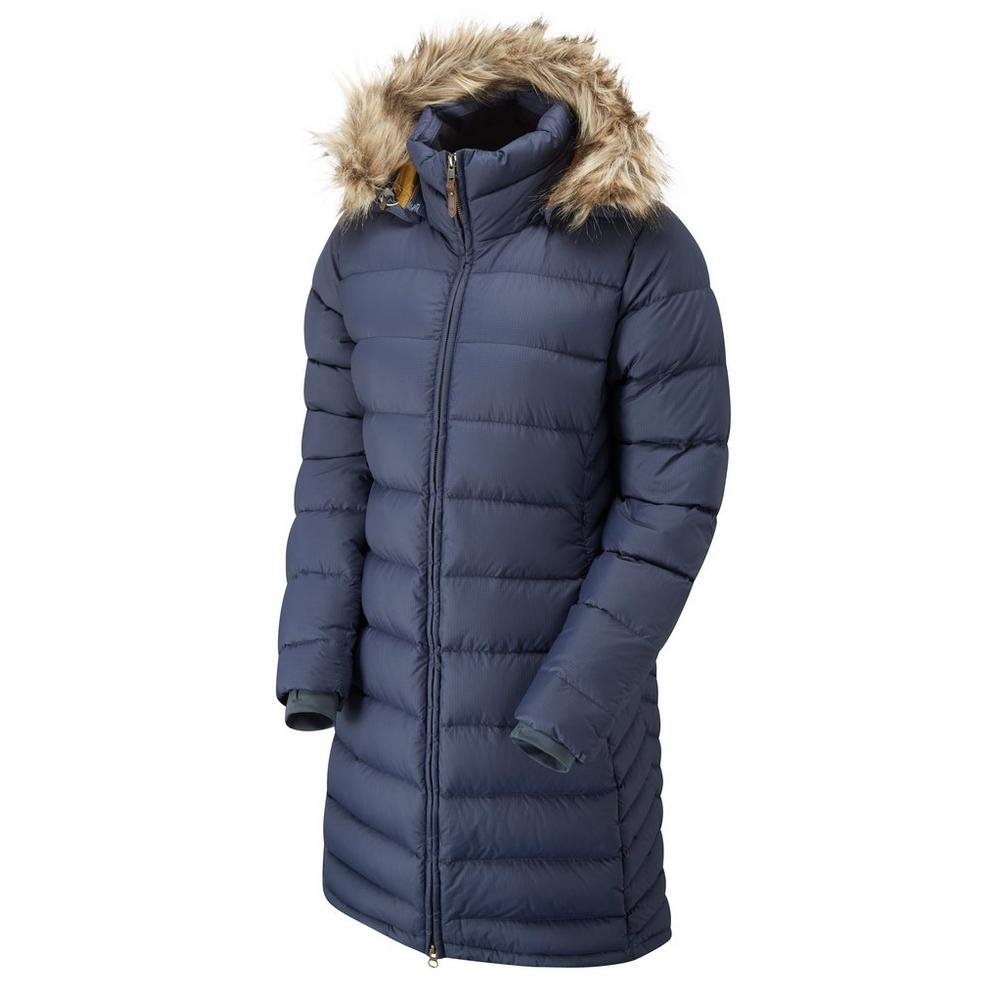 Rab Women's Deep Cover Parka - Deep Denim