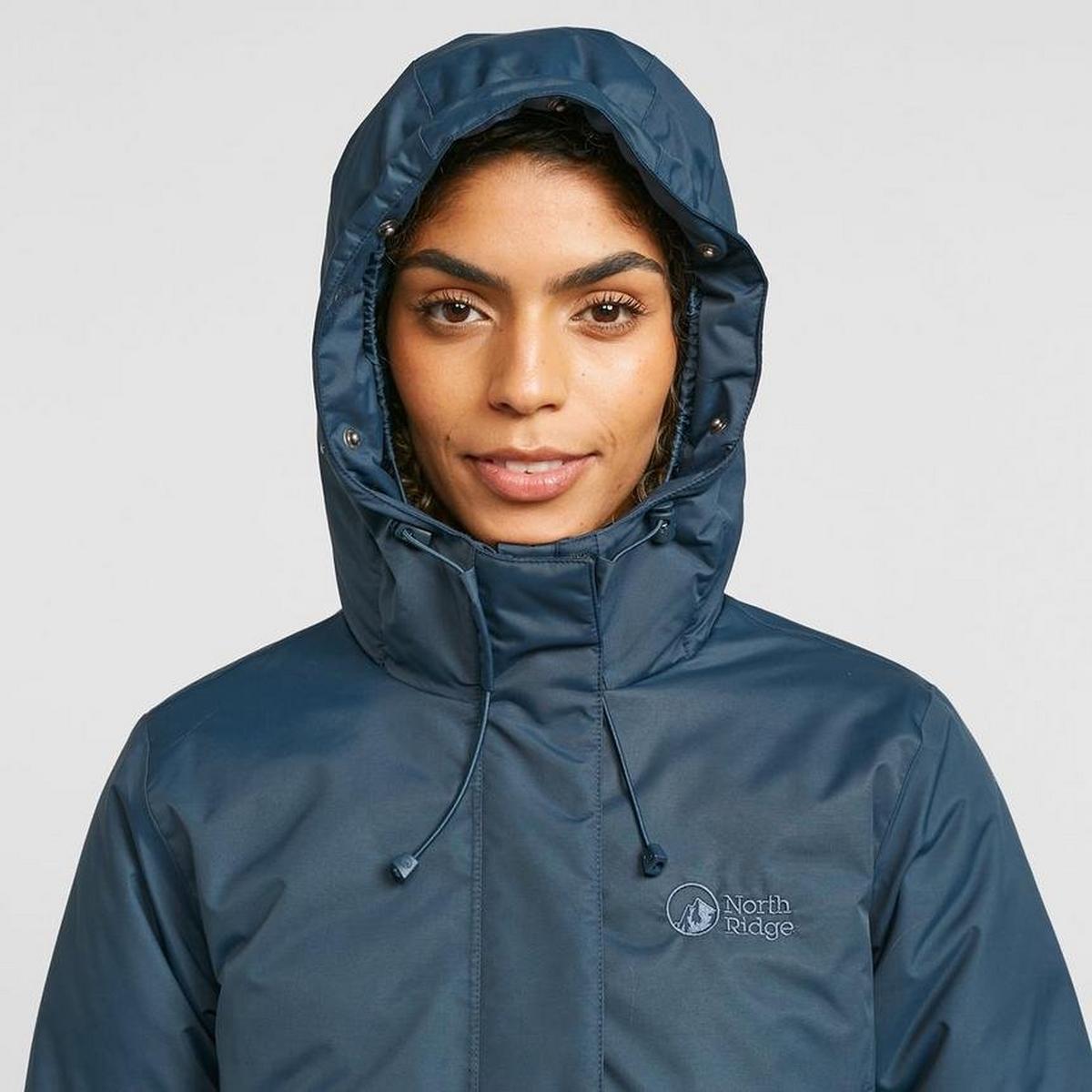 North Ridge Women's Range Down Parka - Navy