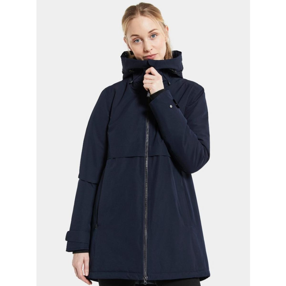 Didriksons Women's Helle Parka - Dark Night Blue