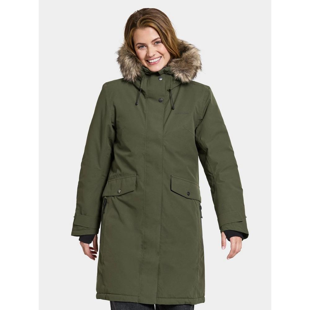 Didriksons Women's Erika Parka 3 Green Fisher