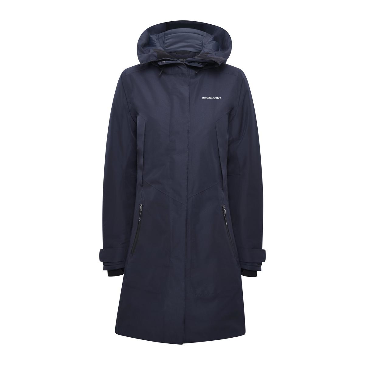 Didriksons Women's Antje Parka - Navy