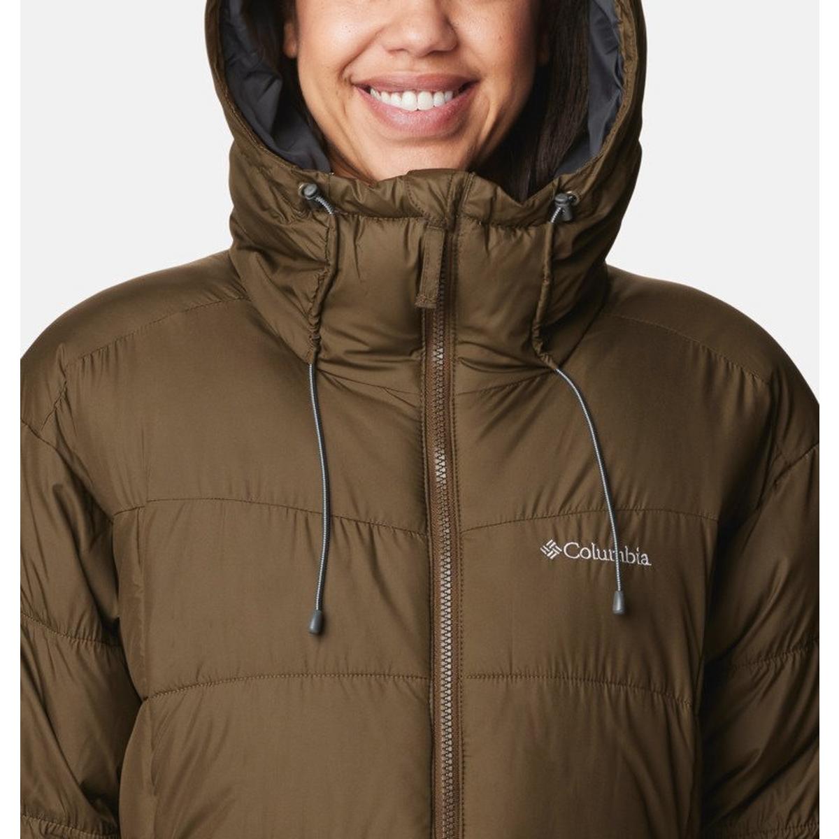 Columbia Women's Pike Lake II Long Jacket - Olive Green