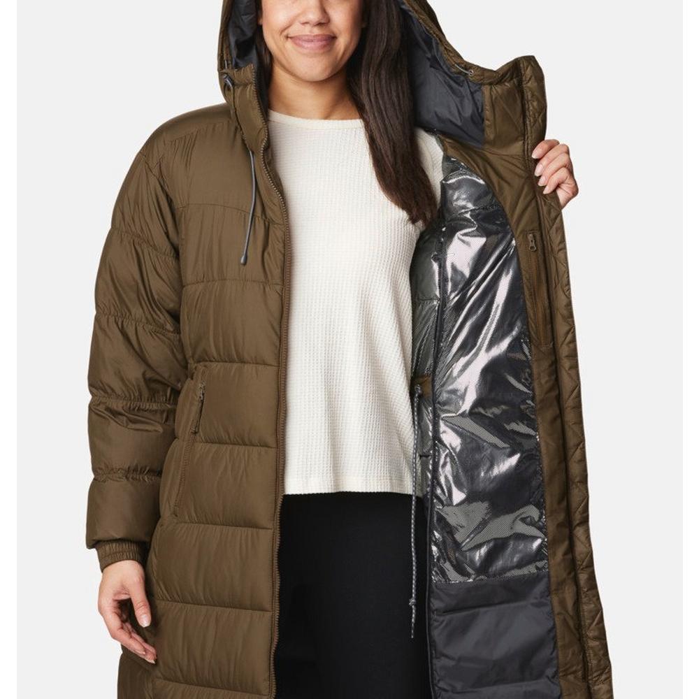 COLUMBIA Pike Lake II Long Winter Jacket - Women's - Plus Size