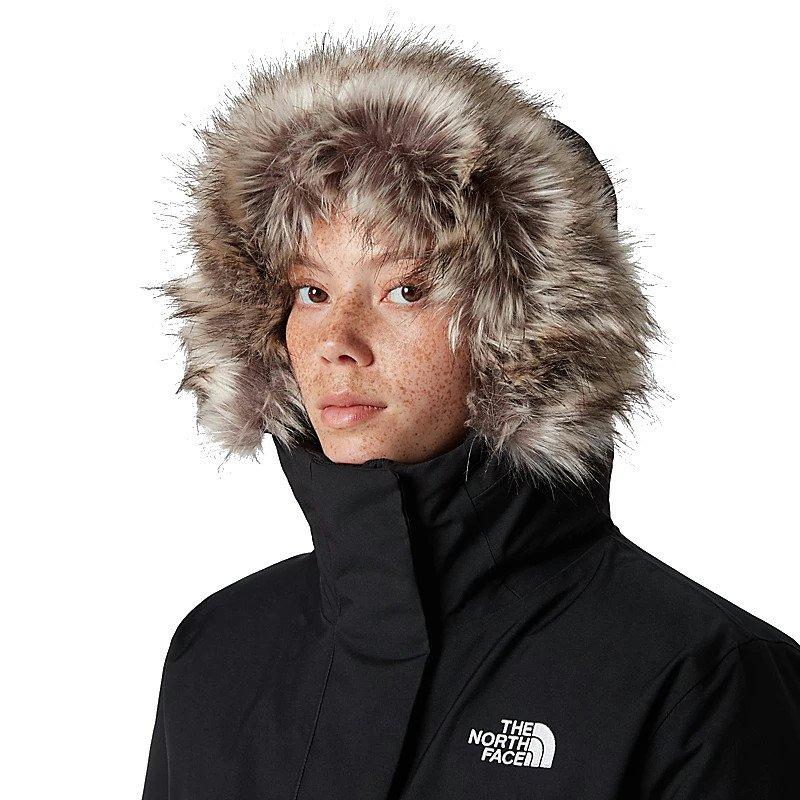 North face arctic hot sale parka black