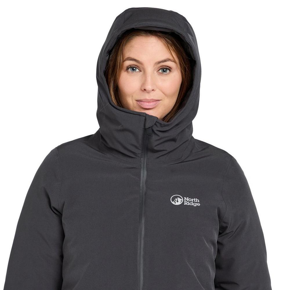 North Ridge Women's Latitude Parka - Black