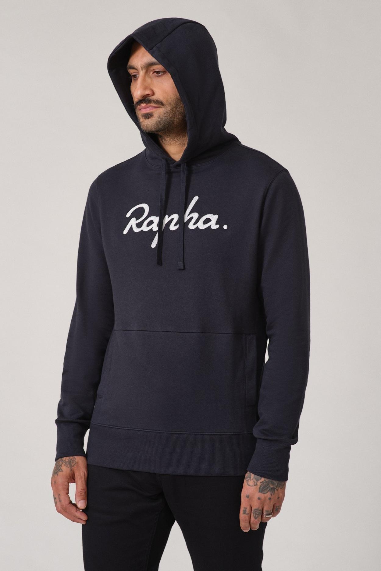 Rapha Men's Logo Pullover Hoodie | Cycling Clothing | Tiso UK