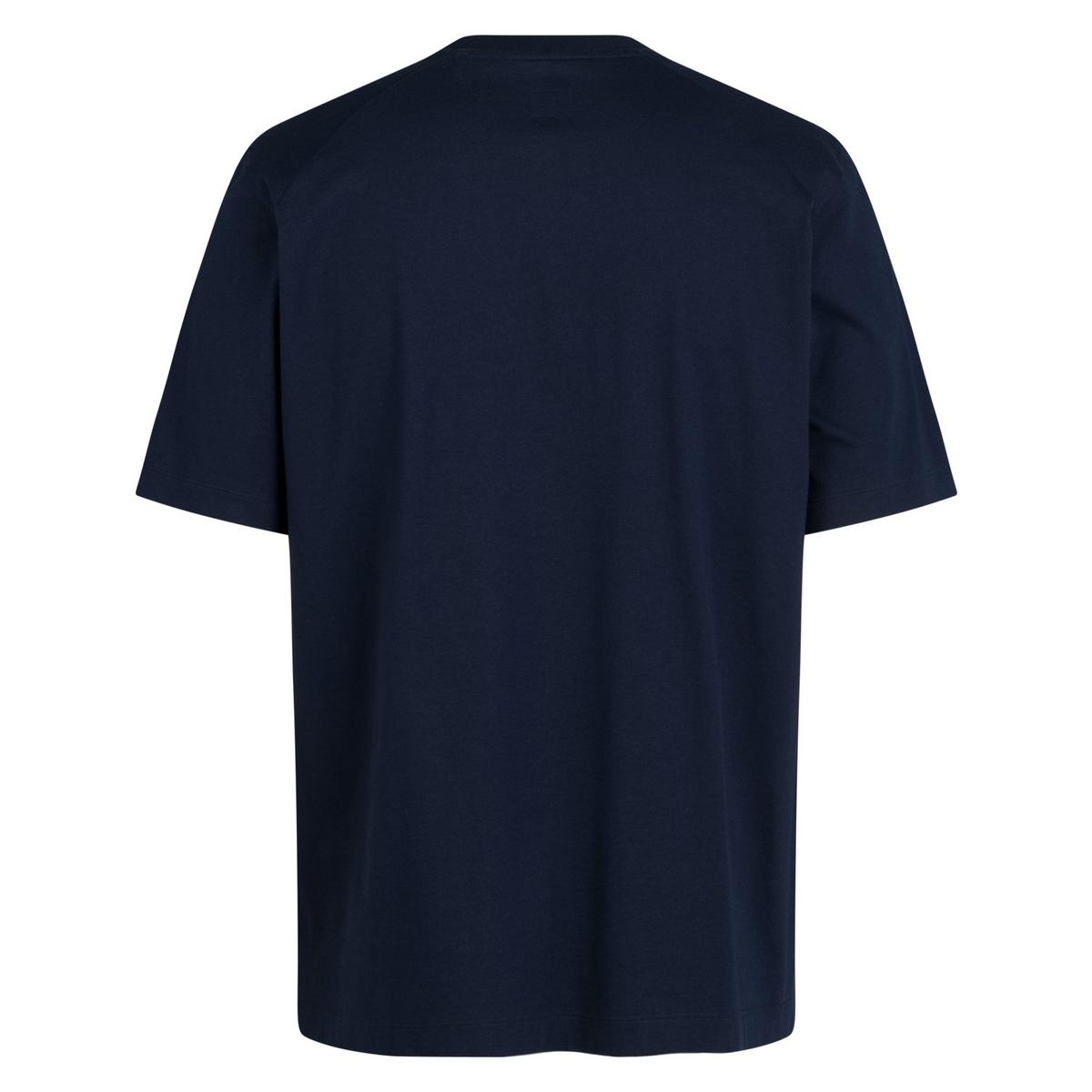Rapha Men's Cotton T-shirt - Navy/ Pink