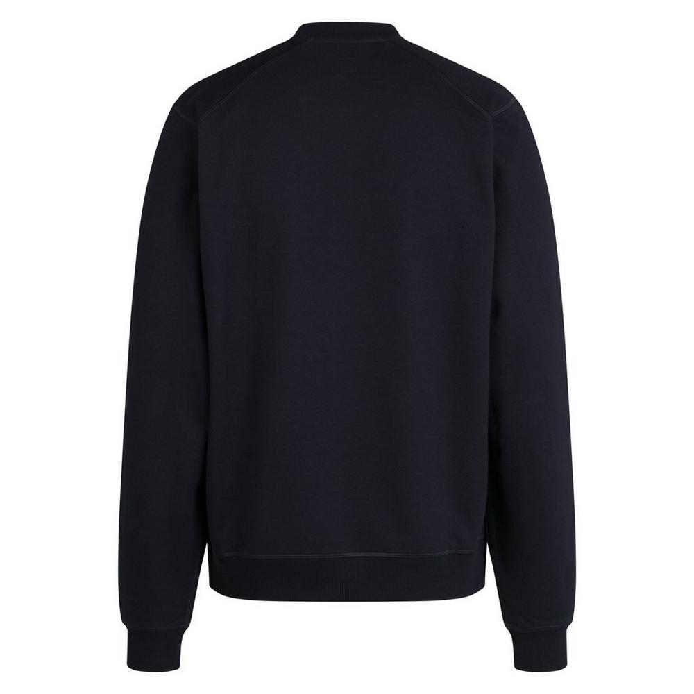 Rapha Men's Cotton Sweatshirt with Large Logo - Black/ White