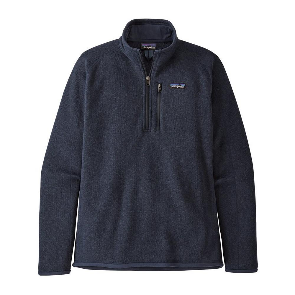 Fleece half outlet zip mens