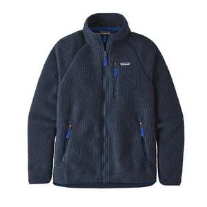 Men's Patagonia Retro Pile Fleece Jacket - Navy