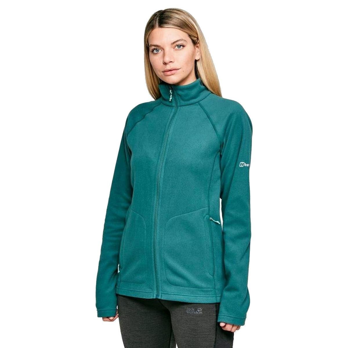 Women's Berghaus Hartsop Full Zip Fleece | Women's Midlayer | George Fisher