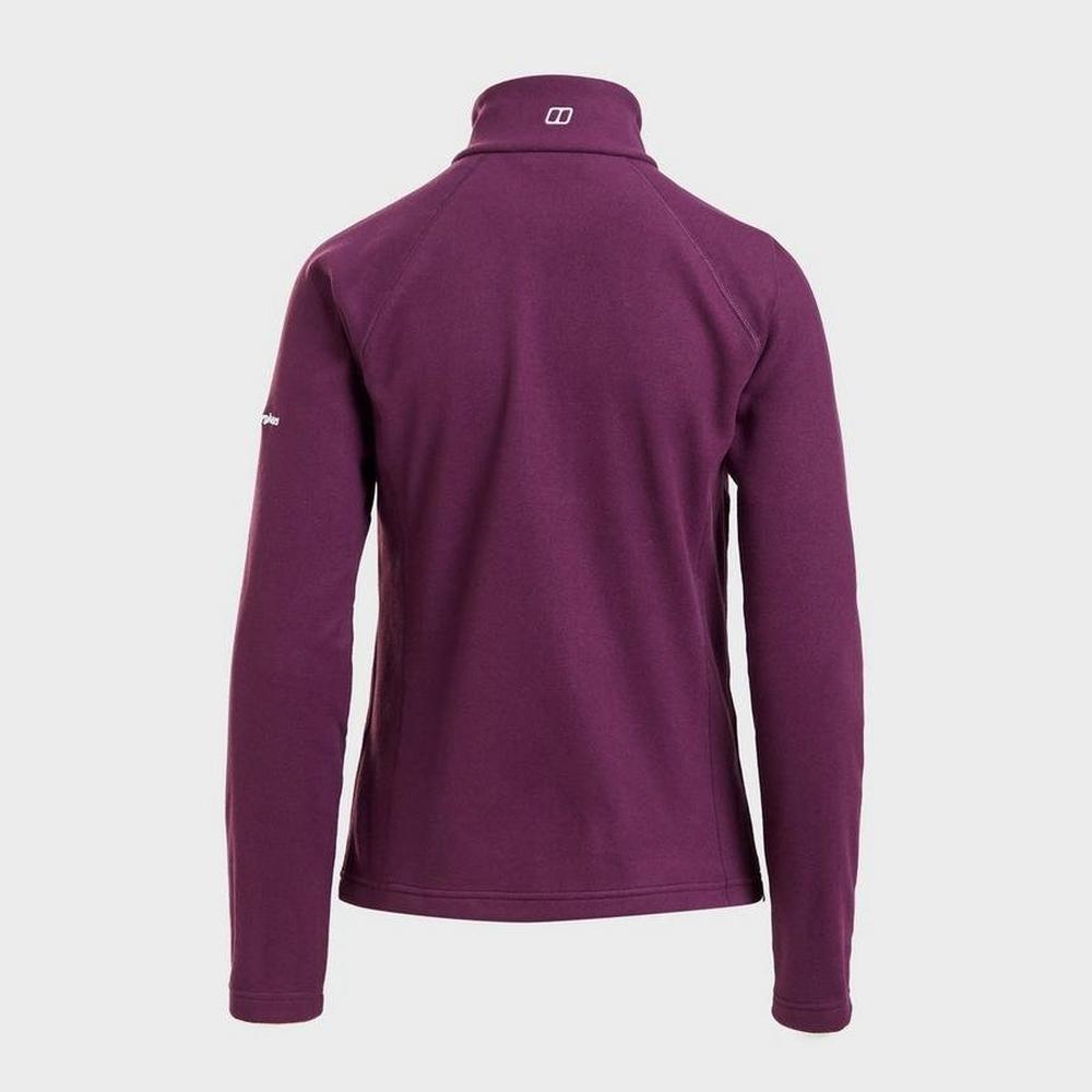 Berghaus Women's Hartsop Full-Zip Fleece - Purple