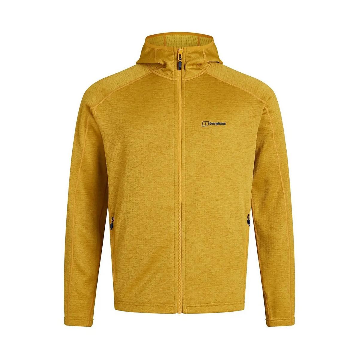 Berghaus Men's Spitzer Hooded Jacket - ArrowWood / Lemon