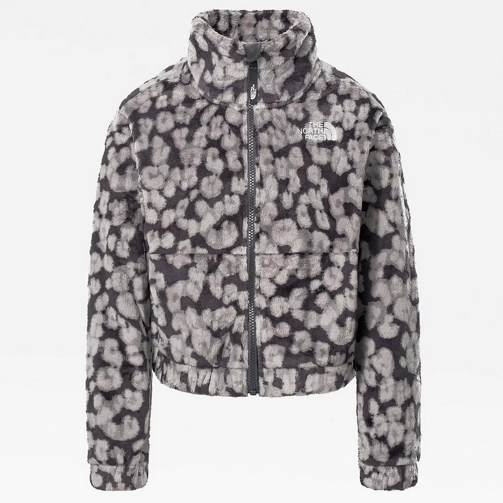 Leopard print north on sale face jacket uk